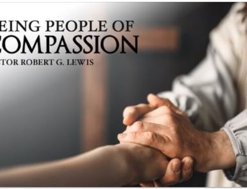 We Must Become People Of Compassion